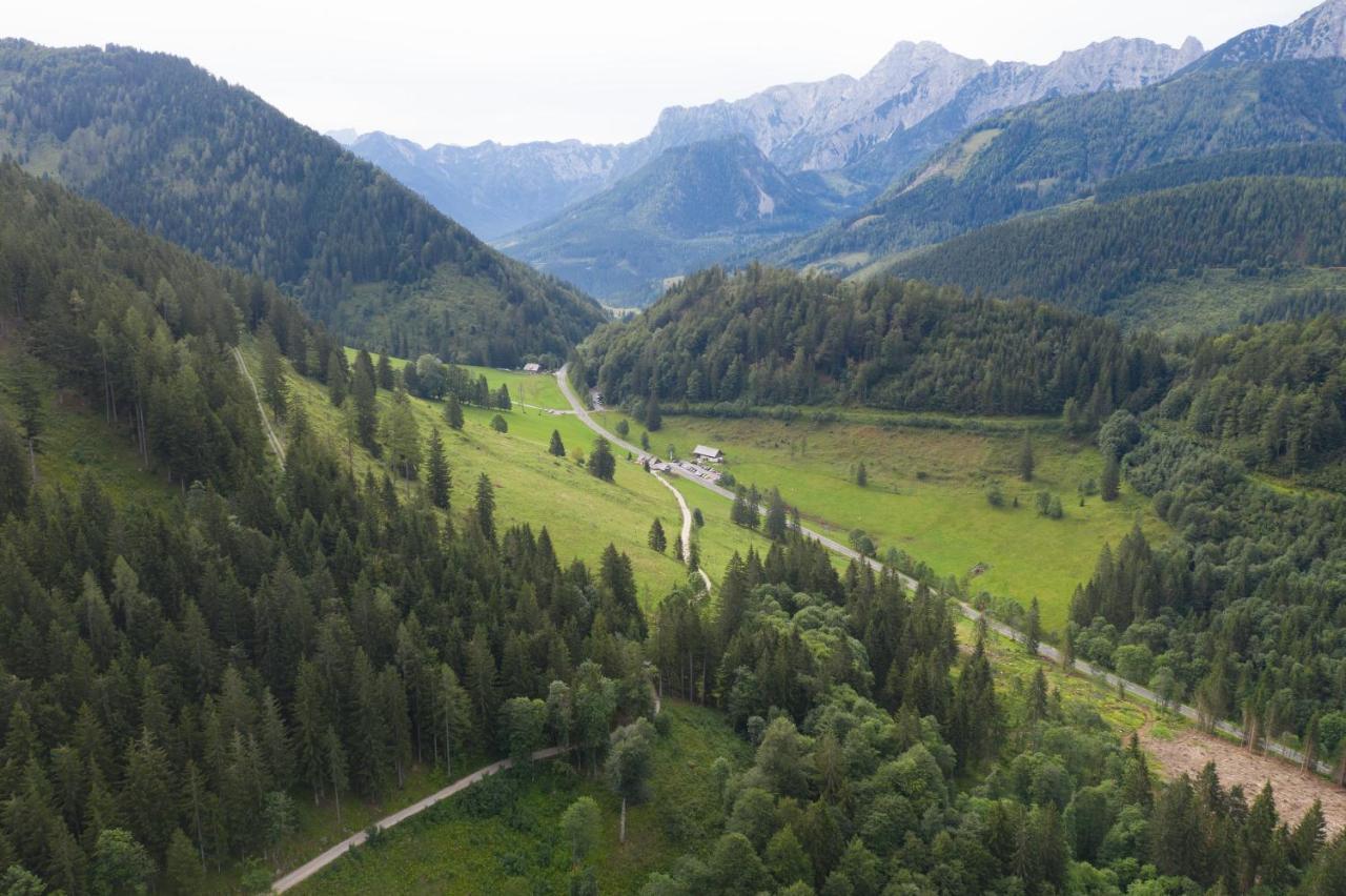 Zickerreith Almhütte Albergue Rosenau am Hengstpass Exterior foto